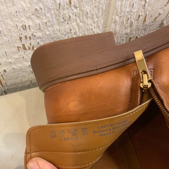 Franco Sarto Women's Bealy Ankle Bool Black size 6 Leather w/rubber sole - Picture 11 of 16